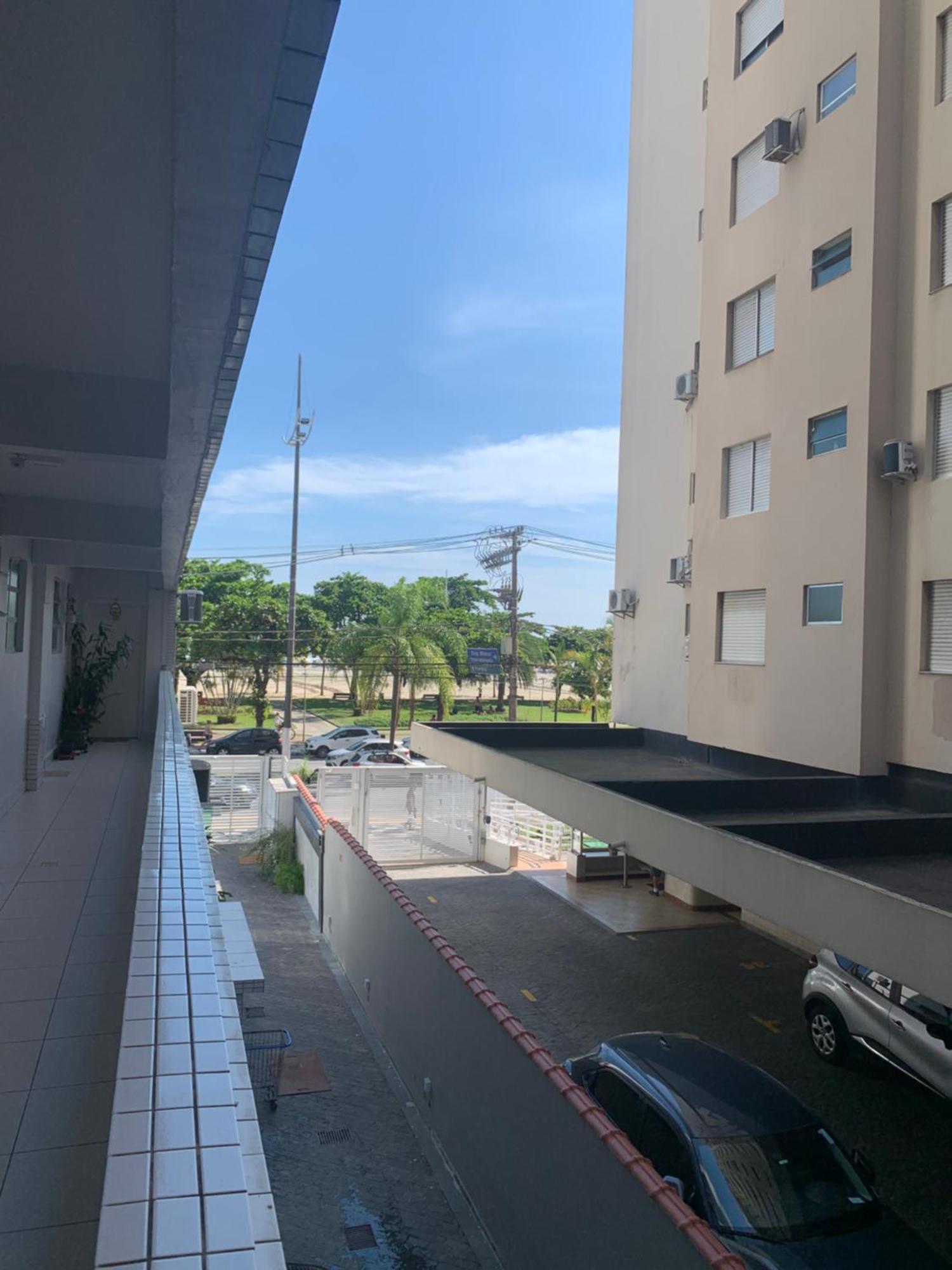 Apartamento Em Santos No Gonzaga Em Frente A Praia Экстерьер фото